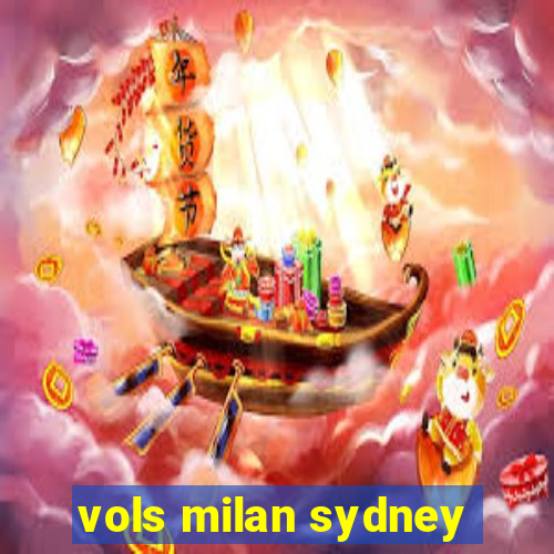 vols milan sydney