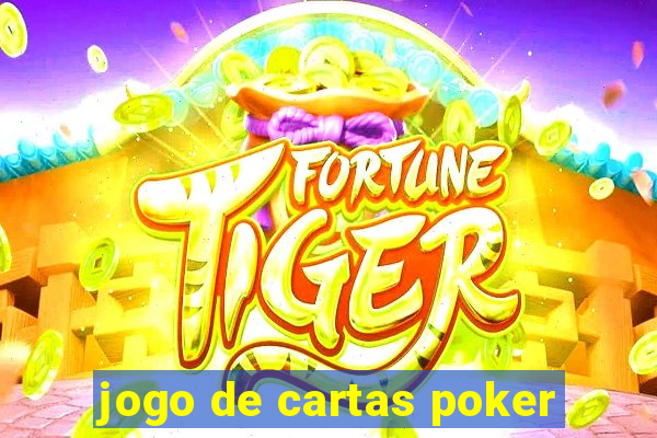 jogo de cartas poker