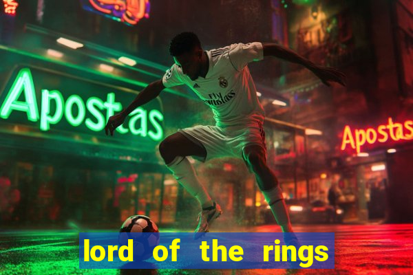 lord of the rings slot machine