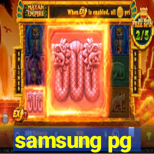 samsung pg