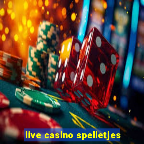 live casino spelletjes