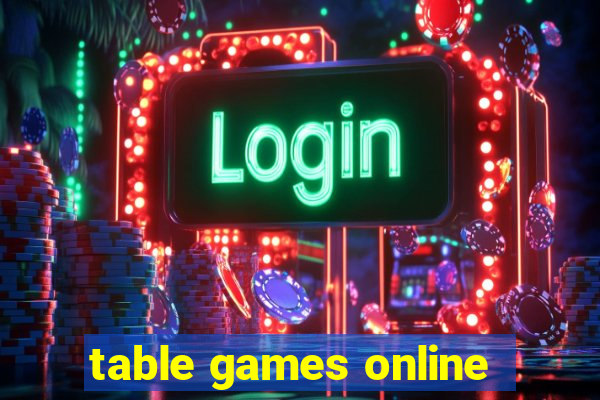 table games online