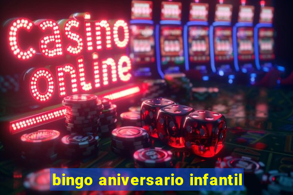 bingo aniversario infantil