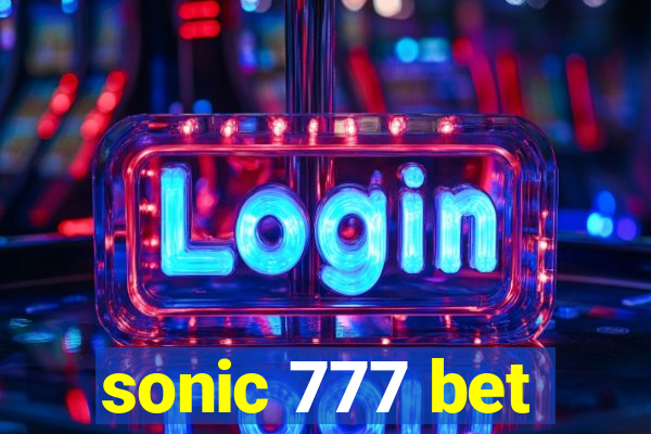 sonic 777 bet