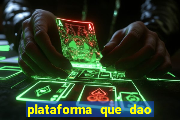 plataforma que dao bonus de cadastro