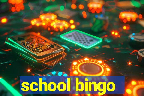 school bingo