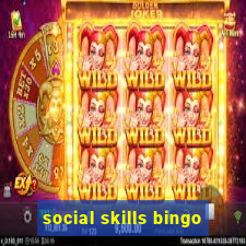 social skills bingo