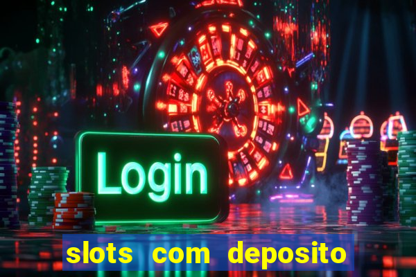 slots com deposito de 1 real