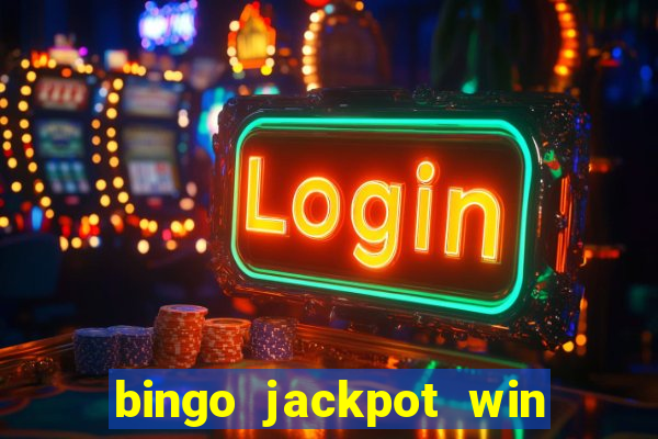 bingo jackpot win real money