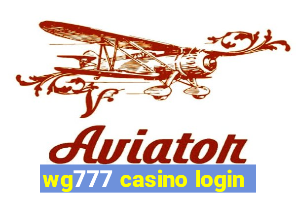 wg777 casino login