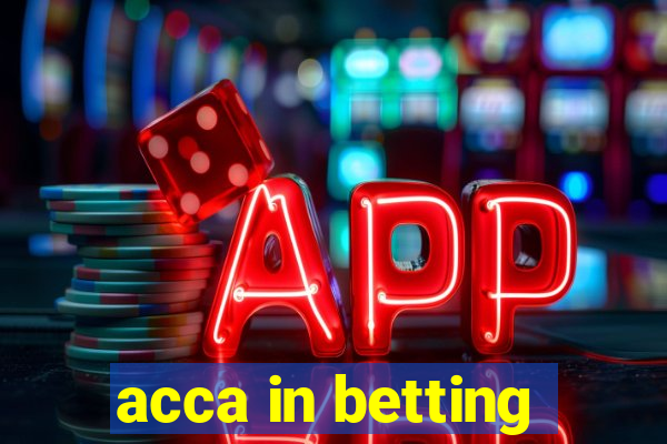 acca in betting