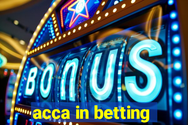 acca in betting