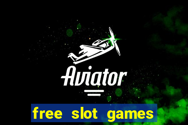 free slot games win real money