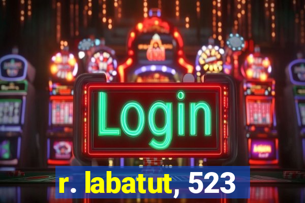 r. labatut, 523