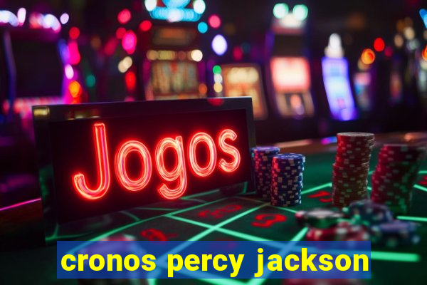 cronos percy jackson