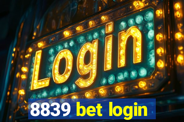 8839 bet login