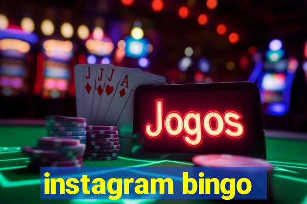 instagram bingo