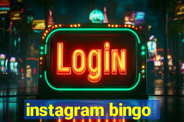 instagram bingo