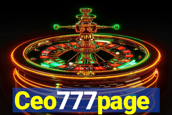 Ceo777page