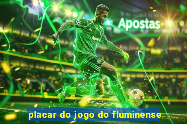 placar do jogo do fluminense