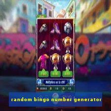 random bingo number generator