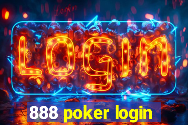 888 poker login