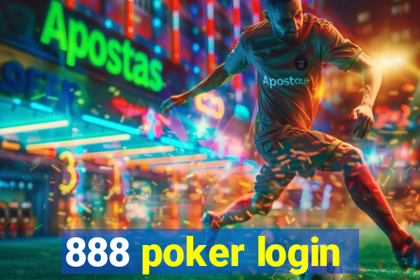 888 poker login