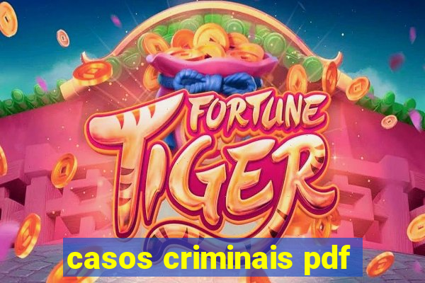 casos criminais pdf