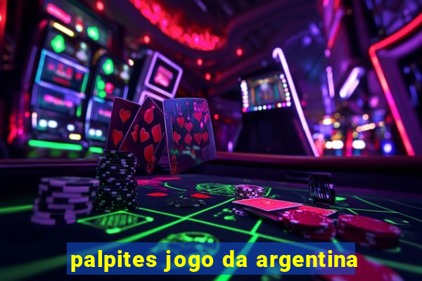 palpites jogo da argentina