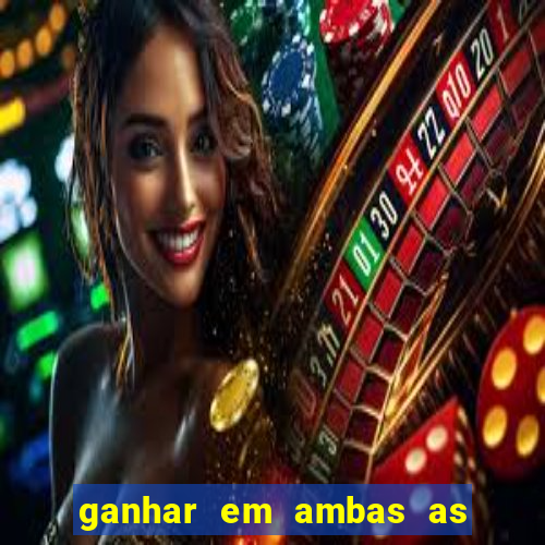 ganhar em ambas as partes do jogo