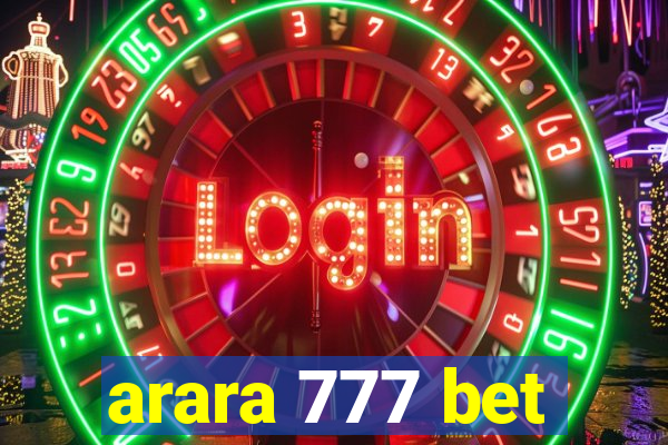 arara 777 bet