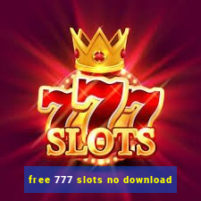 free 777 slots no download