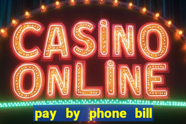 pay by phone bill bingo uk