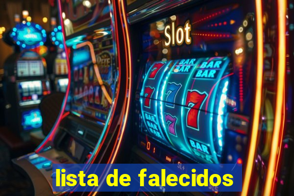 lista de falecidos