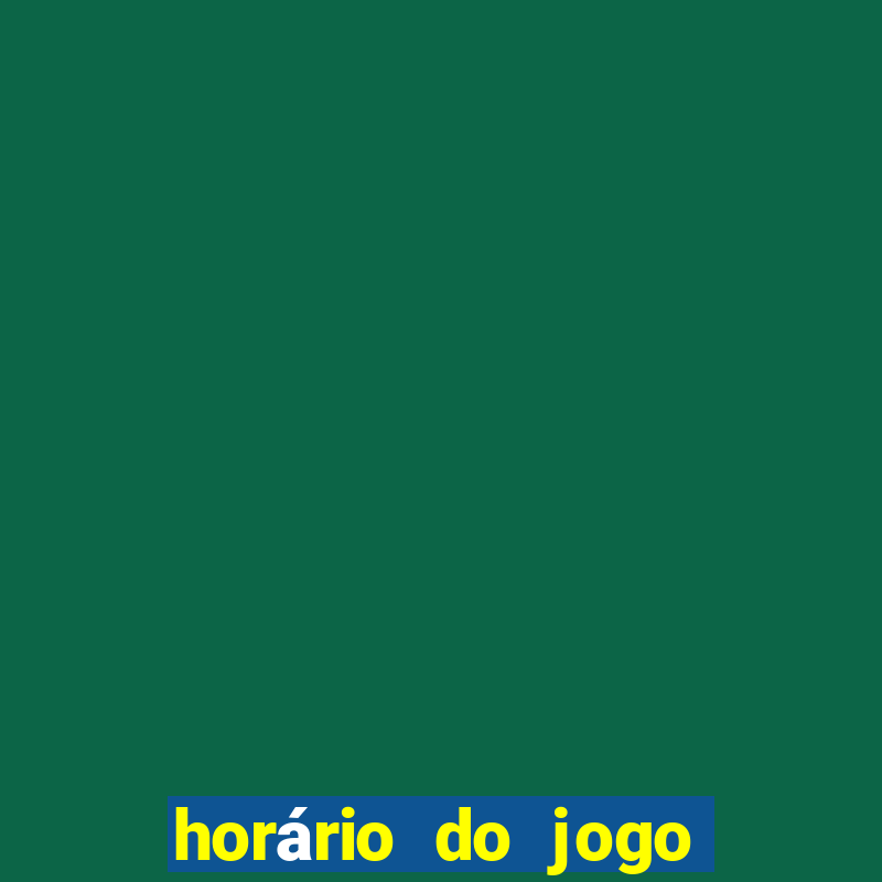 horário do jogo do inter