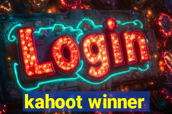 kahoot winner