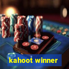 kahoot winner