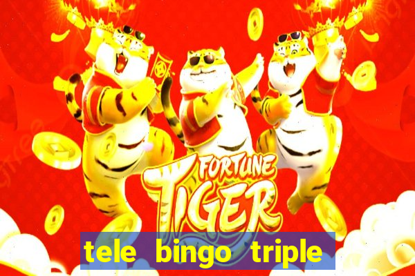 tele bingo triple resultado de hoy