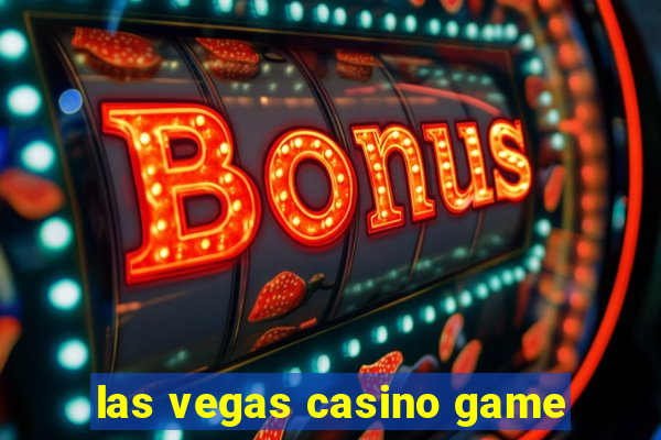 las vegas casino game