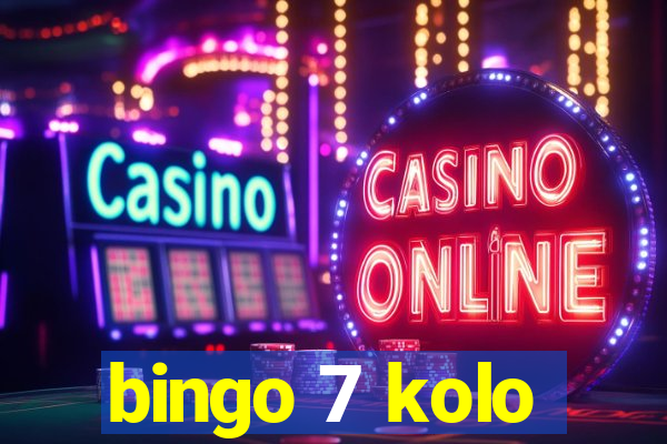 bingo 7 kolo