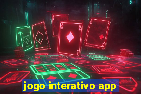 jogo interativo app