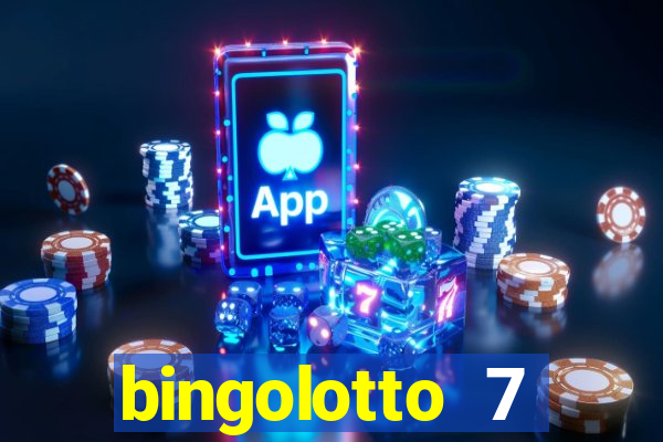 bingolotto 7 januari 2023