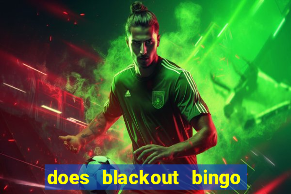 does blackout bingo really pay