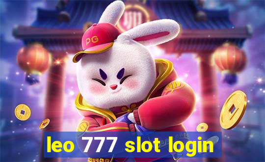 leo 777 slot login