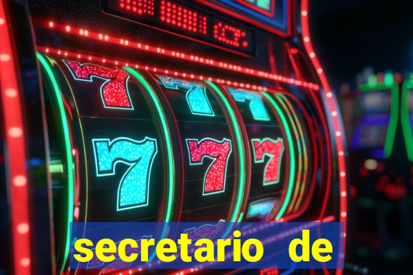 secretario de esporte salario