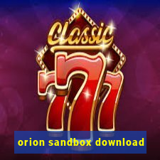 orion sandbox download