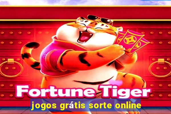 jogos grátis sorte online