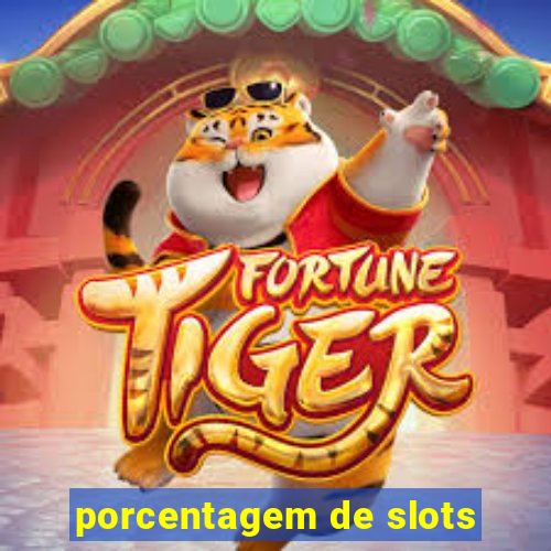 porcentagem de slots