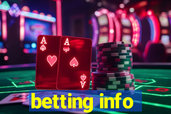 betting info