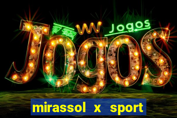 mirassol x sport recife palpite